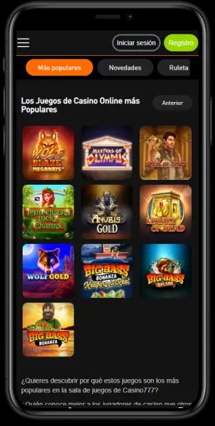 777 Online Casino Mobile